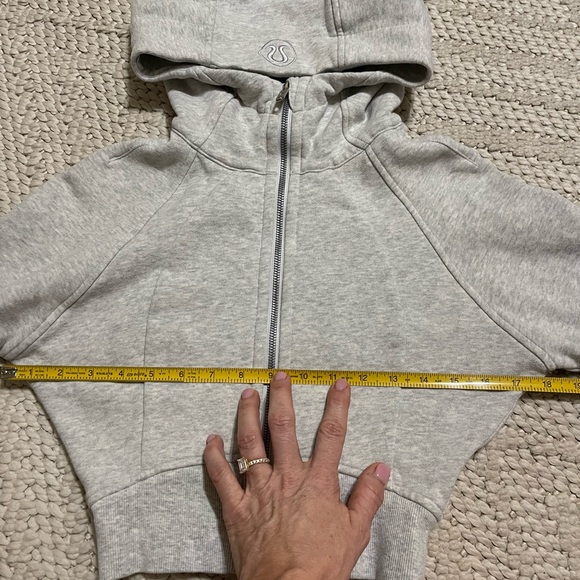 Lululemon scuba cropped full zip hoodie - Picture 9 of 11
